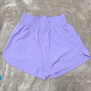 Vibrant Purple Women's Athletic Shorts